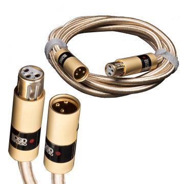 Aurum Series High-Performance Balanced XLR Cables w/ Pure Copper Connectors - 10M